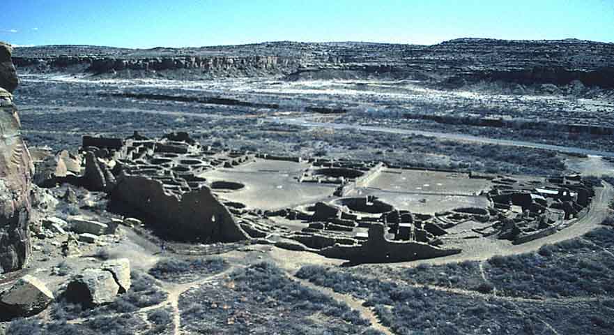 Pueblo Bonito Chaco Culture NHP New Mexico USA Travels in Time